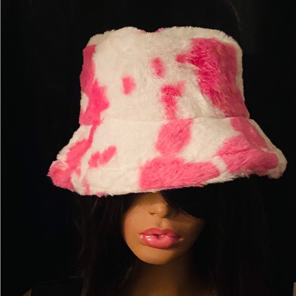 Babyhug Free Size Bucket Hat with Animal Print - Pink main image 1